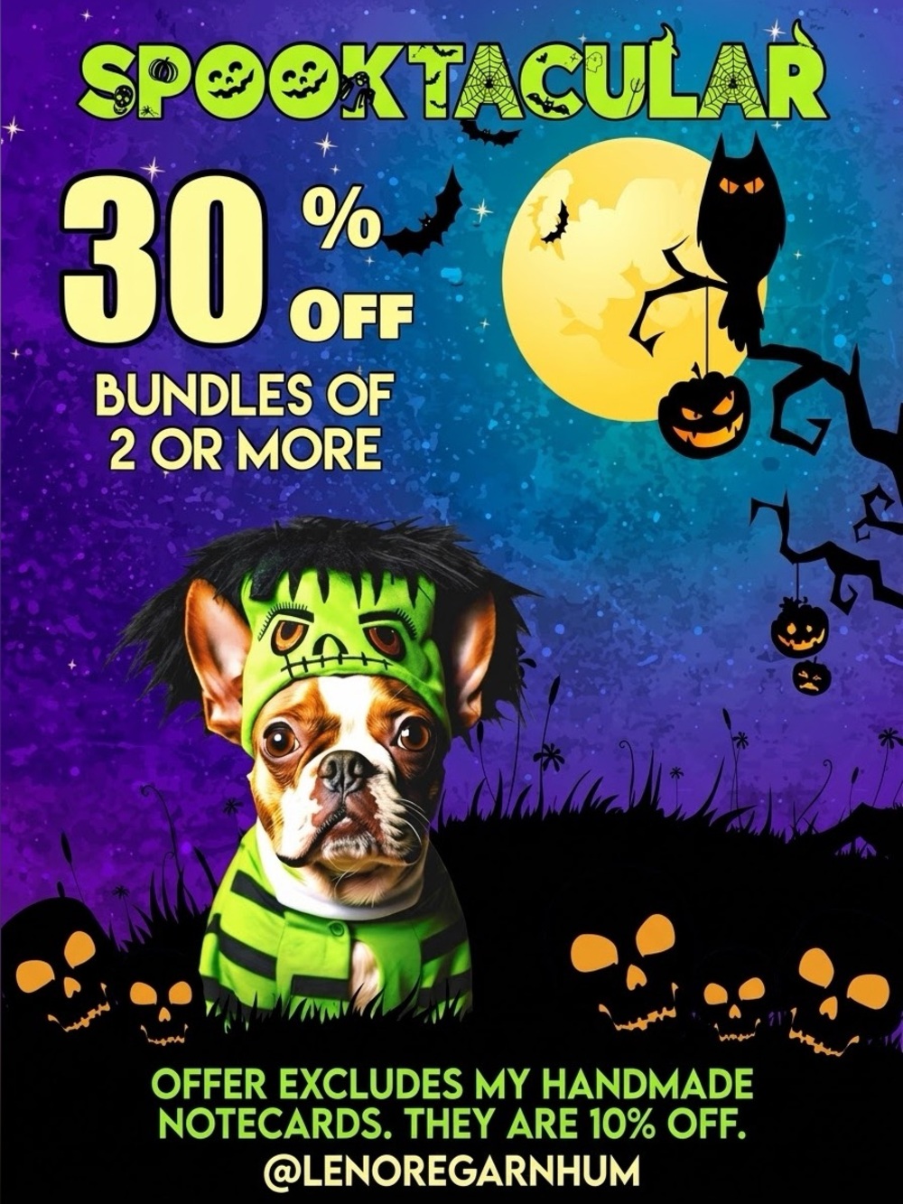Spooktacular sale